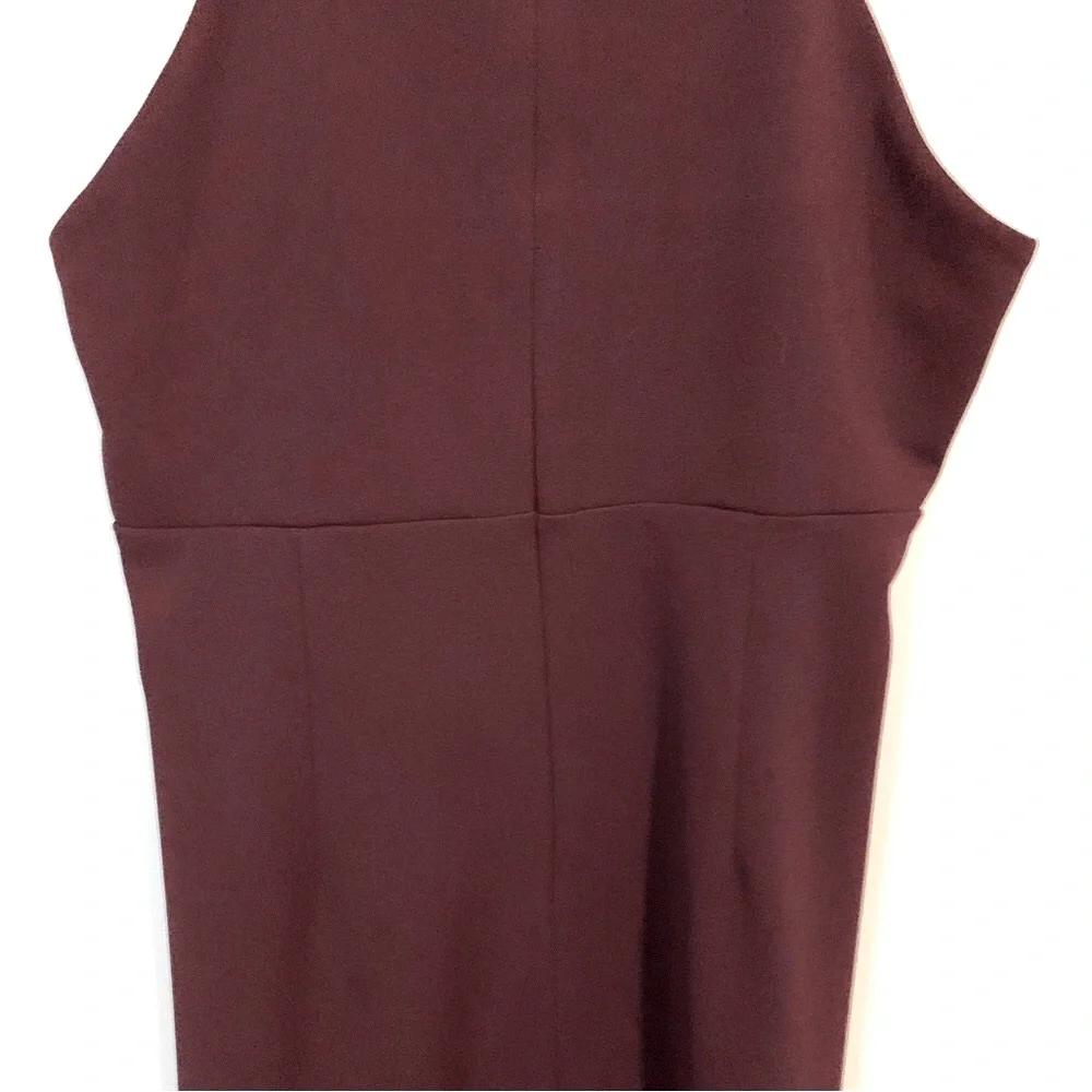 SLNY size 12 beaded halter neck sheath dress - Picture 14 of 16